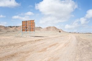 Street in Desert